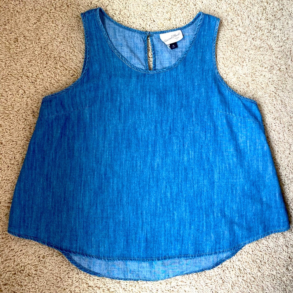 Denim Tank Top